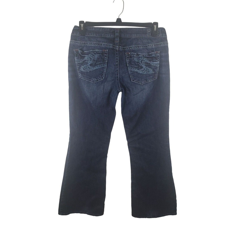 Silver Jeans 31x31 Womens Aiko Bootcut Low Rise Dark Wash Casual